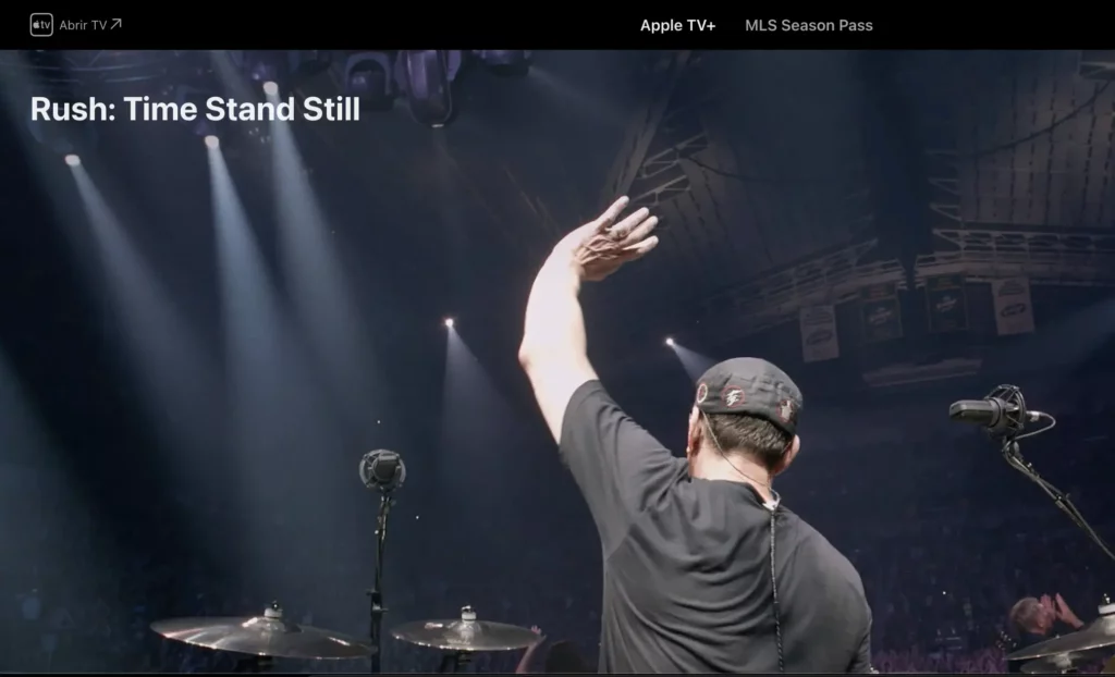 Documentário Time Stand Still - Disponível na Apple TV.